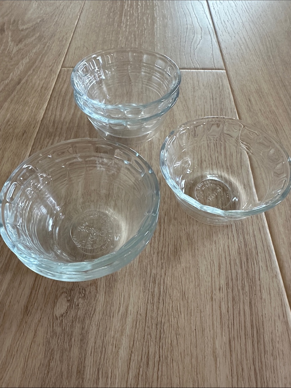 Clear Glass Ramekins- Set of 5